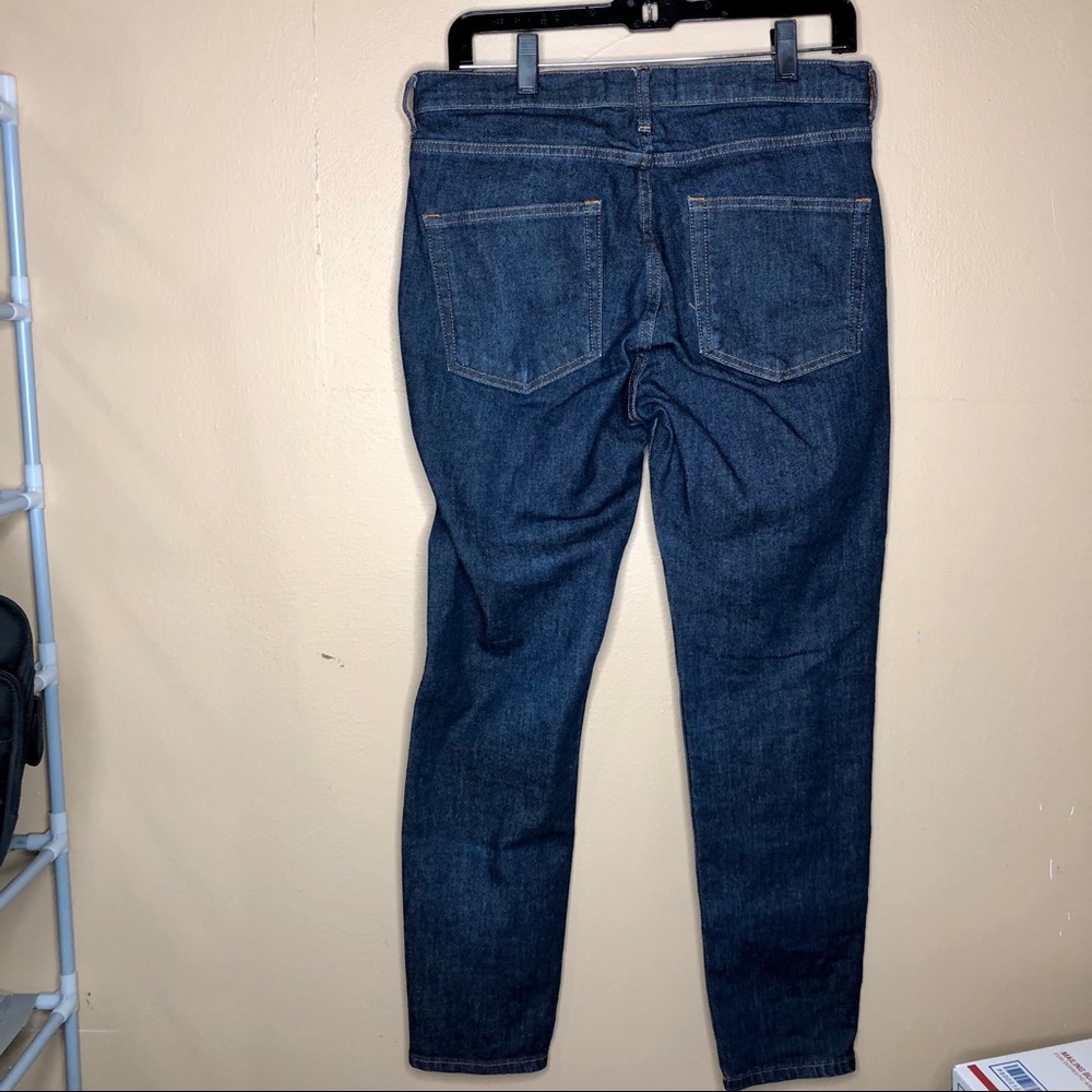 Everlane Womens High Rise Dark Wash Skinny Jeans Blue Size 30 - Picture 6 of 6